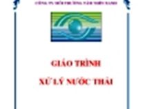 Giáo trình xử lý nước thải – Ts.Nguyễn Trung Việt
