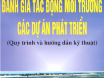 Đánh Giá Tác Động Môi Trường Các Dự Án Phát Triển – Trần Văn Ý