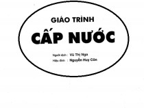 Giáo Trình Cấp Nước – Vũ Thị Nga