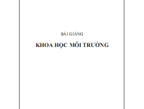 Bài giảng Khoa Học Môi Trường – Đại học Huế