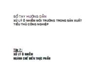 Sổ Tay Hướng Dẫn Xử Lý Ô Nhiễm Môi Trường Tập 7  – Lê Quang Hân