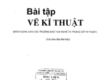 Bài tập Vẽ Kỹ Thuật – Trần Hữu Quế