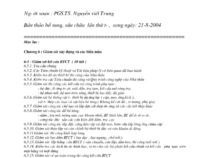 Bài giảng đào tạo tư vấn giám sát – PGS.TS Nguyễn Viết Trung