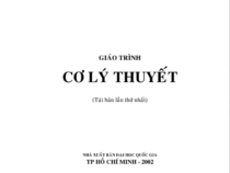 GIÁO TRÌNH CƠ LÝ THUYẾT- VŨ DUY CƯỜNG