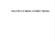 NGUYÊN LÝ ĐỘNG CƠ ĐỐT TRONG- PGS. TS NGUYỄN DUY TIẾN