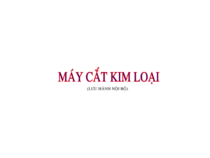 MÁY CẮT KIM LOẠI